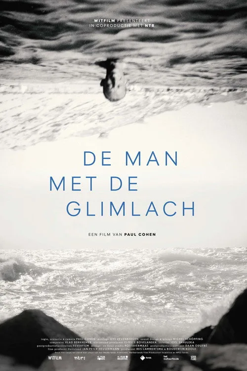 De man met de glimlach poster