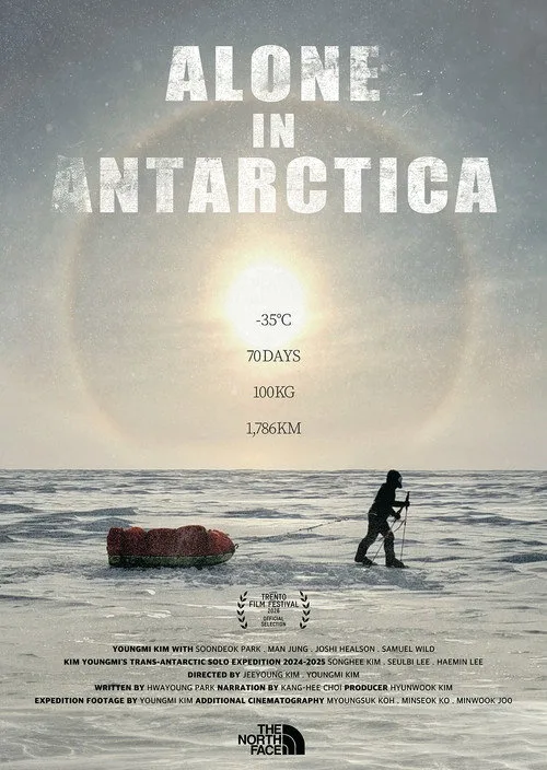 Alone in Antarctica poster
